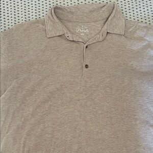 Fresh Heather Gray Men's Polo Shirt